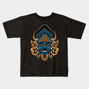 Indonesian Mask 1.2 Kids T-Shirt